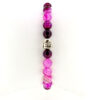 LoboBracelet: Hazina - rosa Onyx Perlenarmband