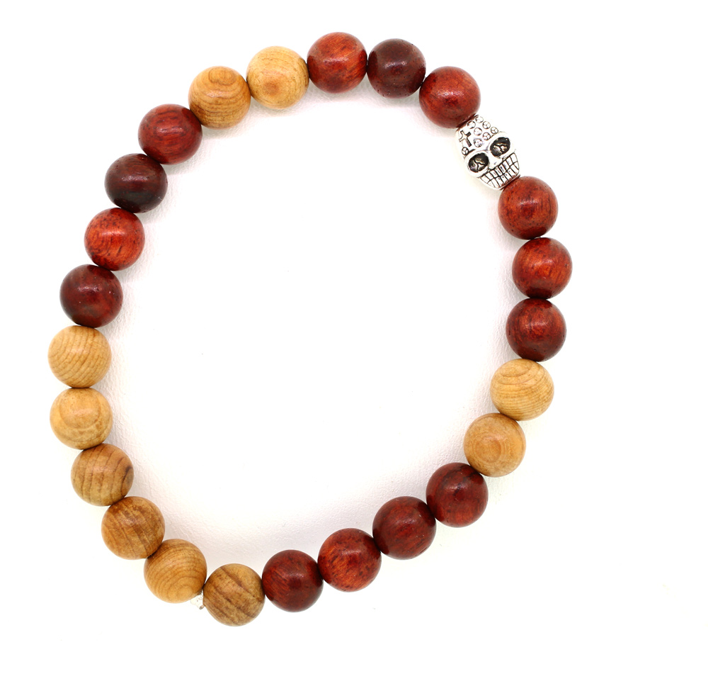 LoboBracelet - Yong Holzperlen-Armband