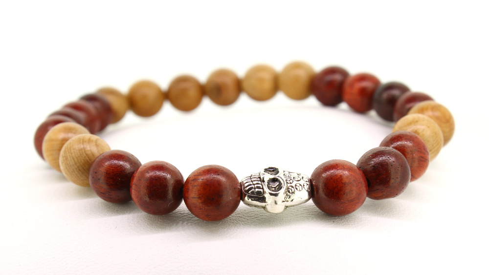 LoboBracelet - Yong Holzperlen-Armband