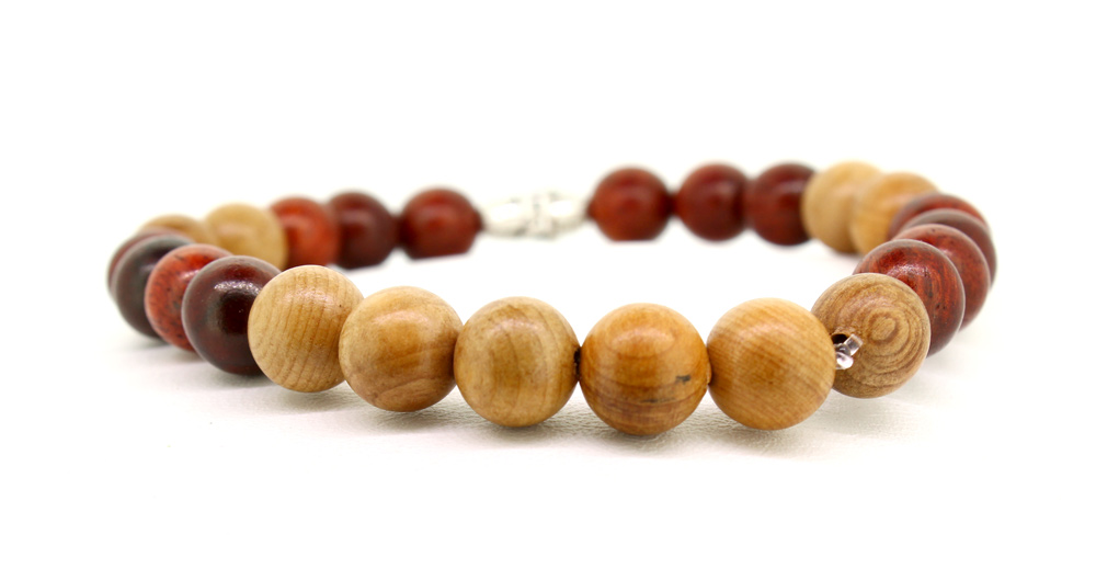 LoboBracelet - Yong Holzperlen-Armband